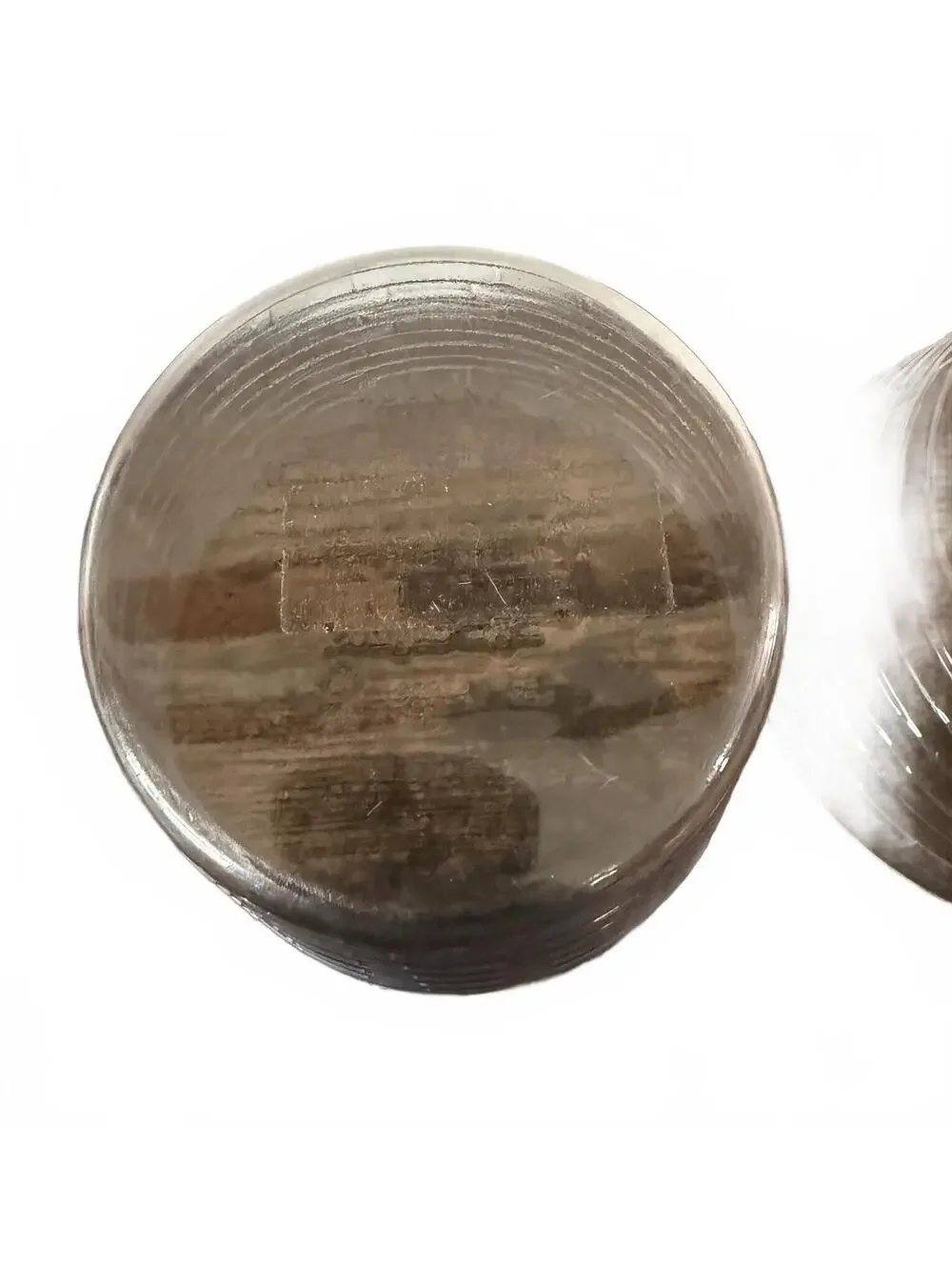 Pair Of 2 Vintage Longaberger Deep Round Basket Liner Plastic Insert #41424